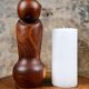 Minimalist kokeshi, by Harumine, Japan, 1960s