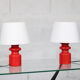 Pair of Danish bedside lamps 70