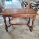 Table with turned legs