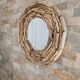 Very nice driftwood mirror.