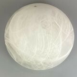 Plafoniere plafonnier verre espace design lampe 70s