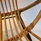 Old Children's Rattan Basket Armchair from the 60s