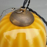 Scandinavian suspension glass yellow digitalis grandiflora