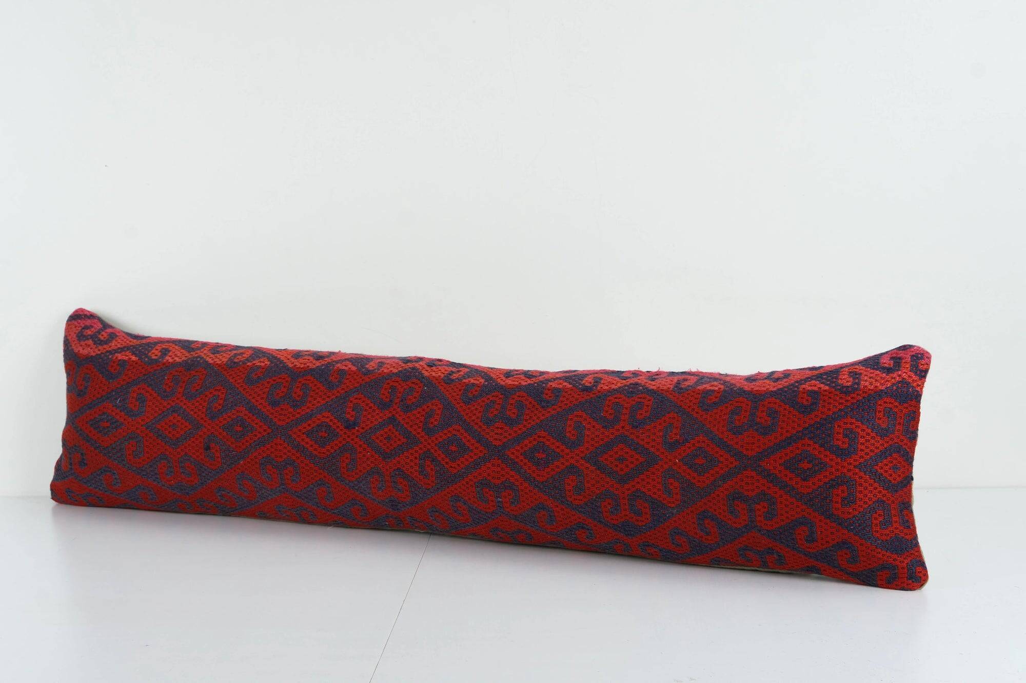 Vintage kilim cushion cover 28x122 cm