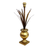 Golden wheat sheaf lamp base