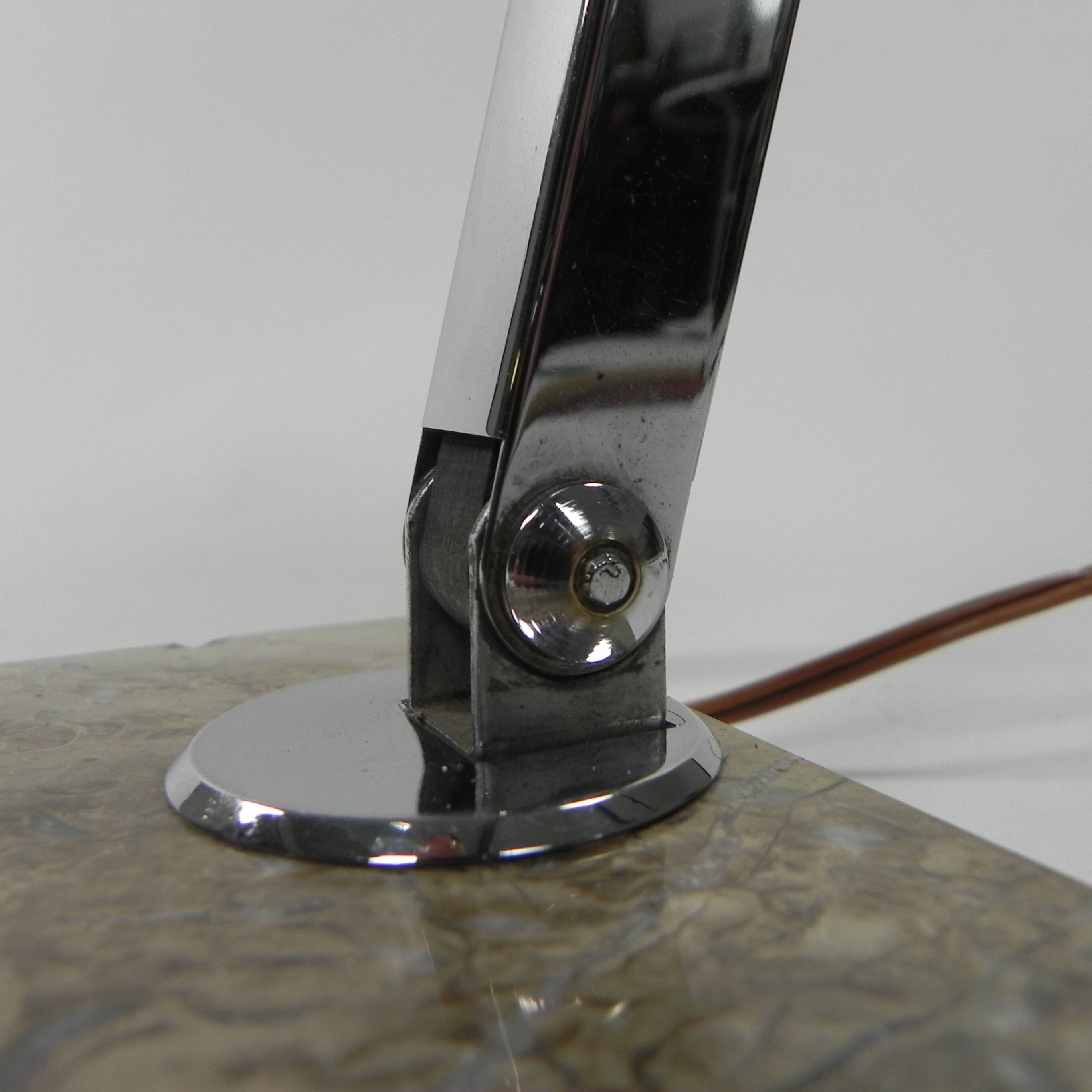 Lampe de bureau française, Fare Lampe Pirouette, années 1930