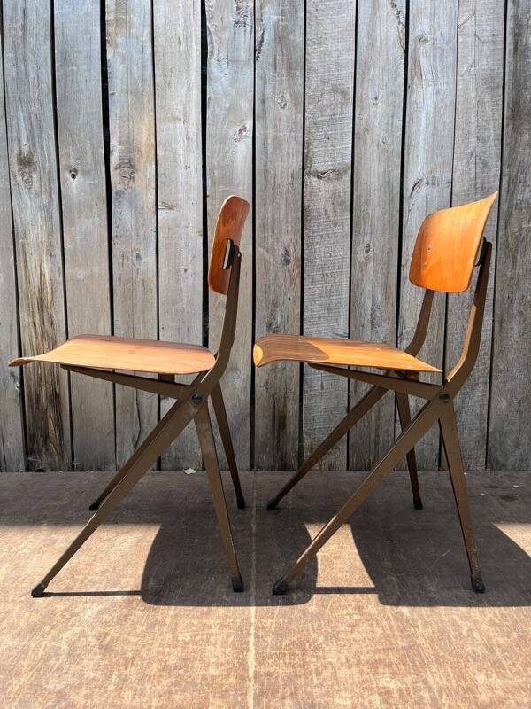 Vintage Marko Holland Spinstoel 102 – Marron Edition, 1960s