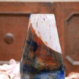 Large Murano art glass vase, signed