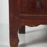 Armoire rouge vermillon, Chine, vers 1900