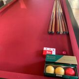 French billard, carambola, 3 marbles