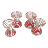 4 design shells in chromed steel