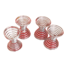 4 design shells in chromed steel