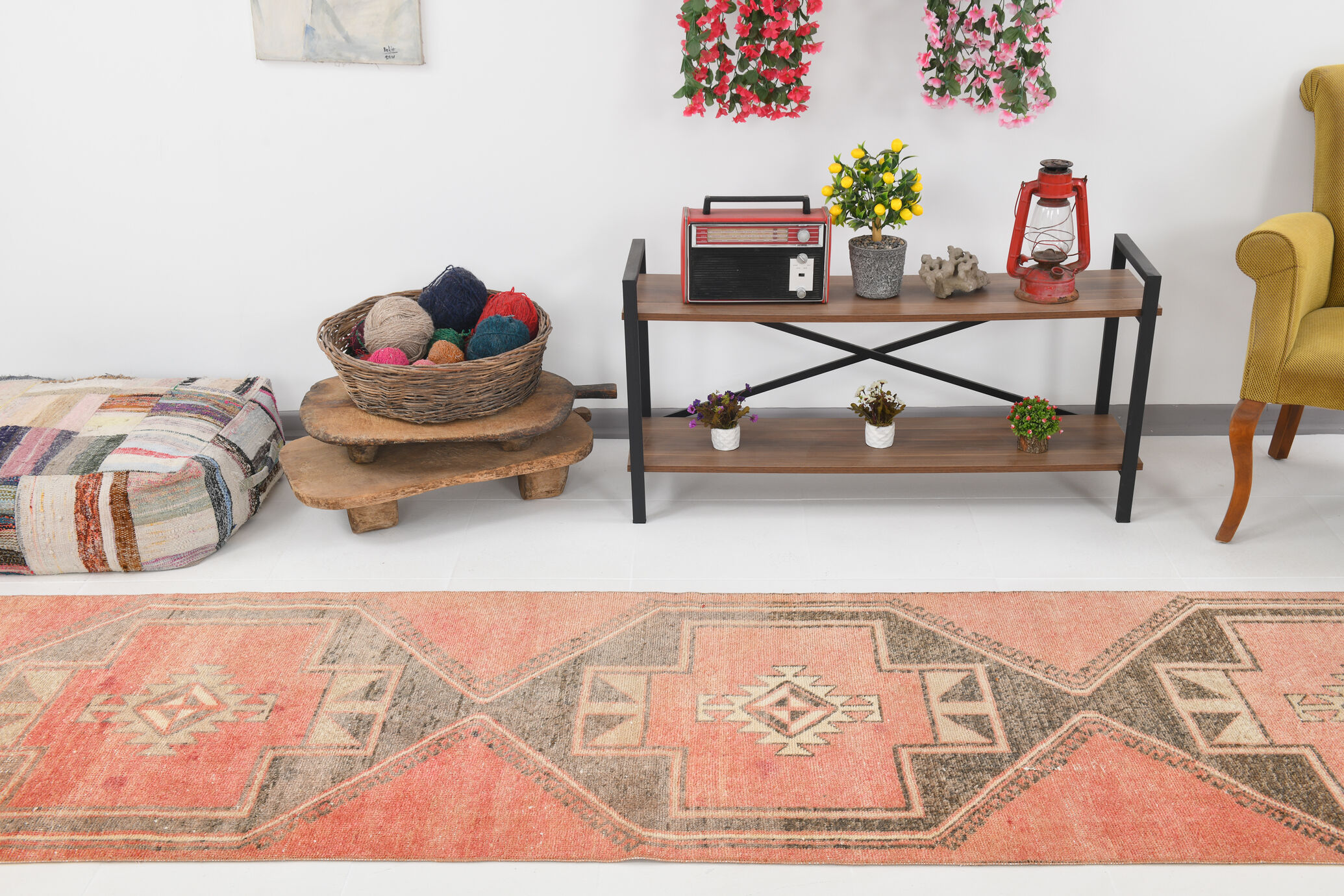 3x11 55s Antique Turkish Runner Rug, 89x337Cm