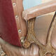 Hairdresser's armchair, early twentieth, enamelled cast iron