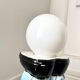 Lampe céramique clown vintage