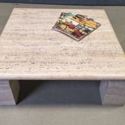 Travertine coffee table 1970s, Italy