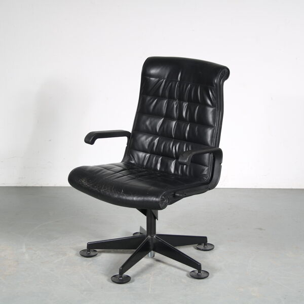 Chaise de bureau des années 1980 par Richard Sapper pour Knoll International, États-Unis