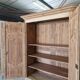 Antique cherry wood wardrobe – fully sandblasted