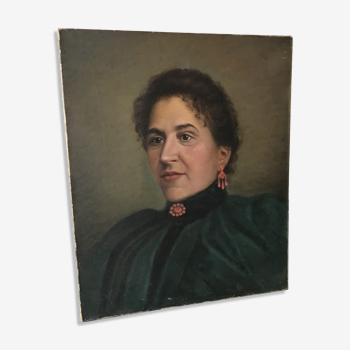 Portrait de femme XIXème