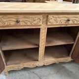 Huge mid-20th century sideboard in solid oak