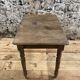 Rectangular wooden farmhouse table turned 90cm or old desk