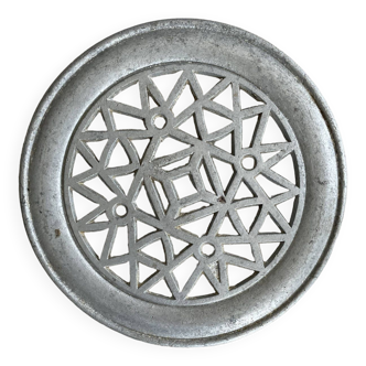 Old cast aluminum trivet