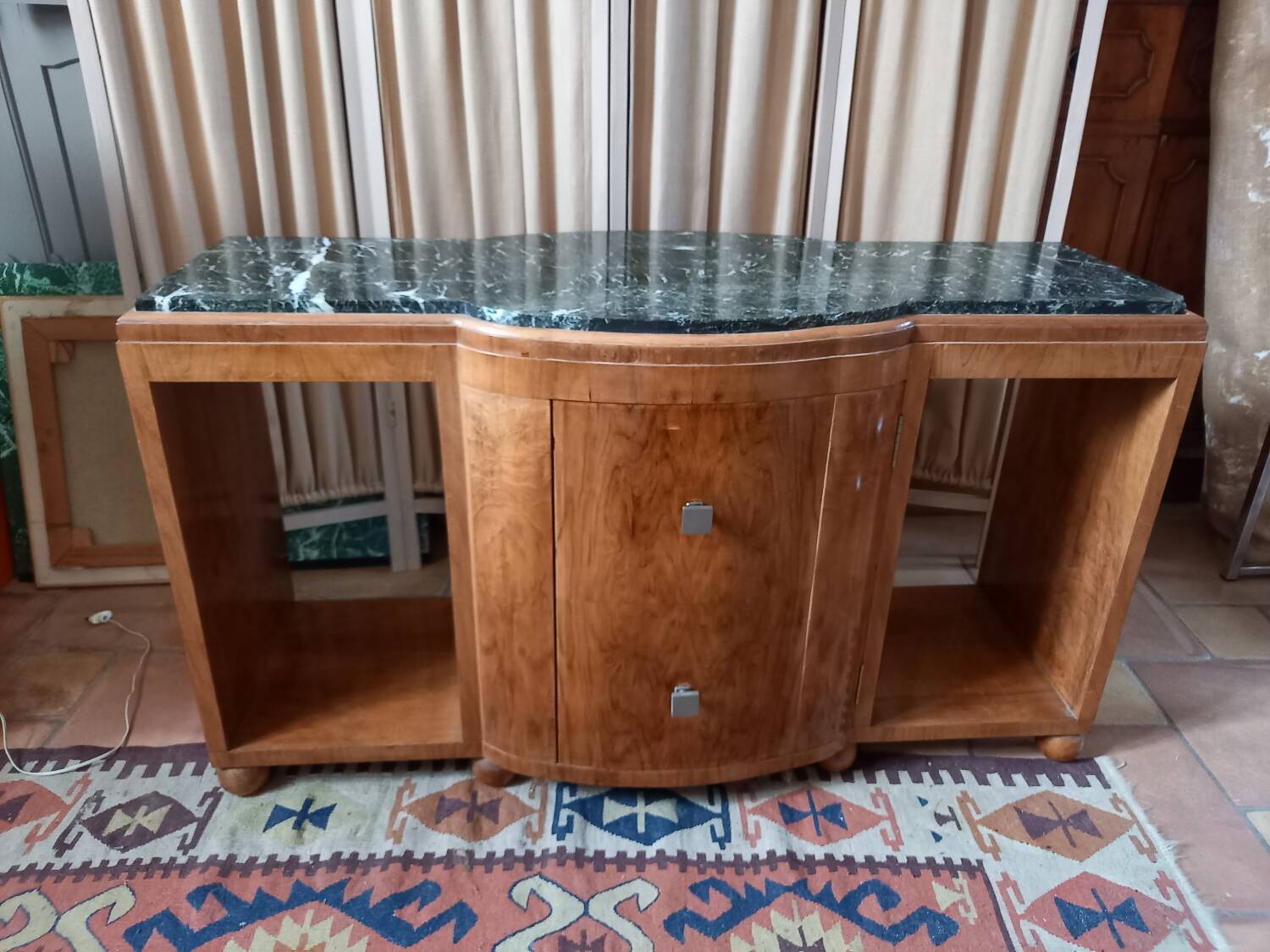 Double-sided art deco buffet or bar