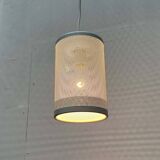 Minimalist perforated metal pendant lamp by Orno, Finland.