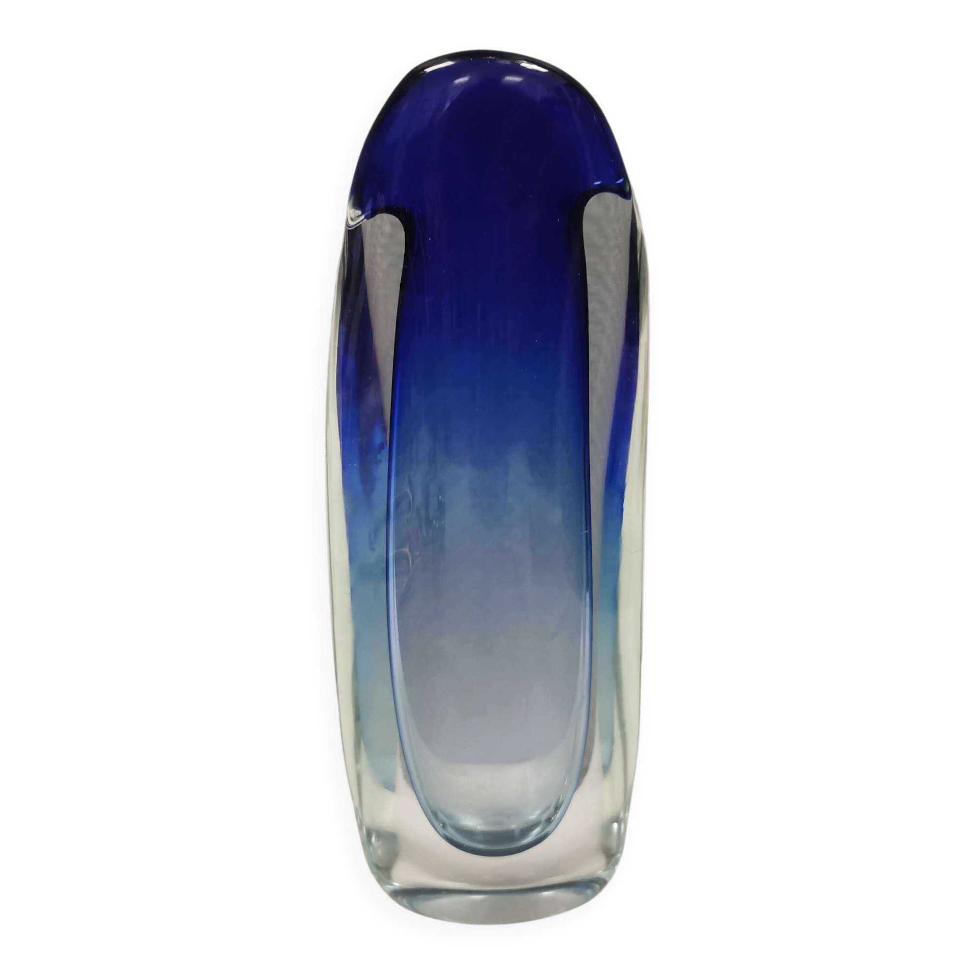 Huge and absolutely fantastic glass vase, 1970s