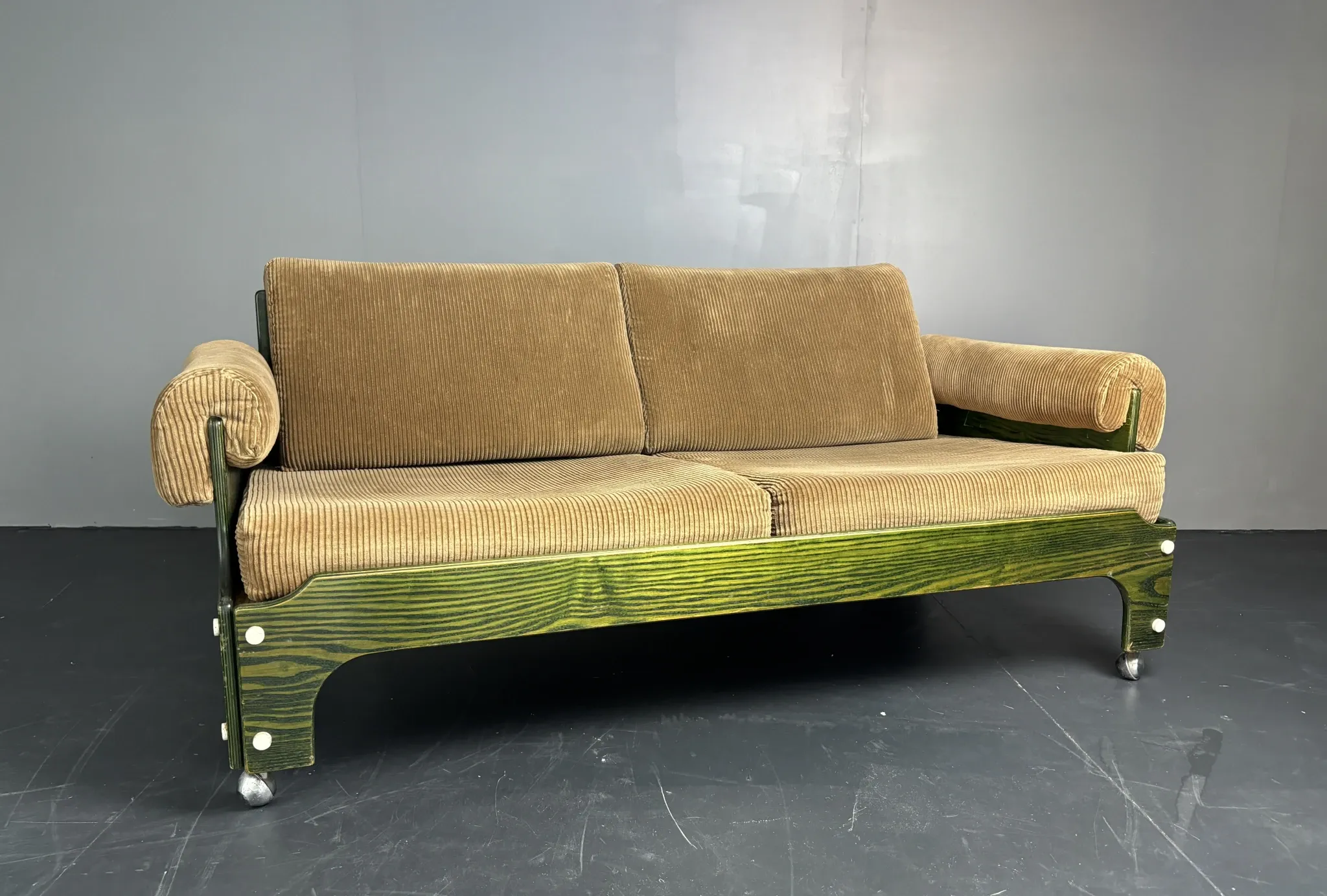 Dutch midcentury two seater sofa bij Jan Pieter Berghoef voor Spectrum 1967