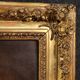 Peinture bucolique antique du 19ème siècle