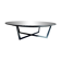 Round coffee table NV Gallery in black marble