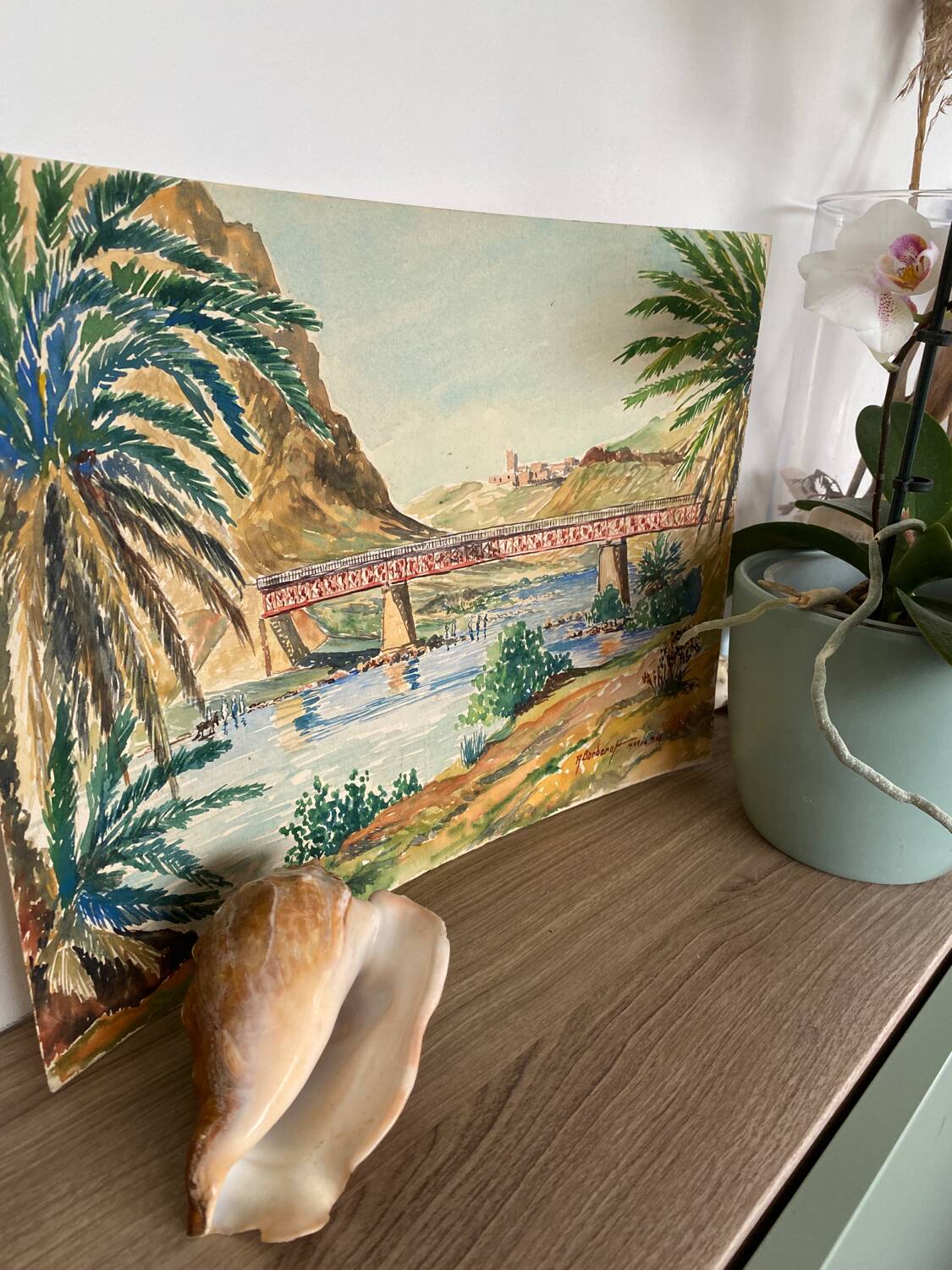 Watercolor Morocco 1948