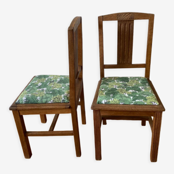 Pair of Art Deco chairs 1925