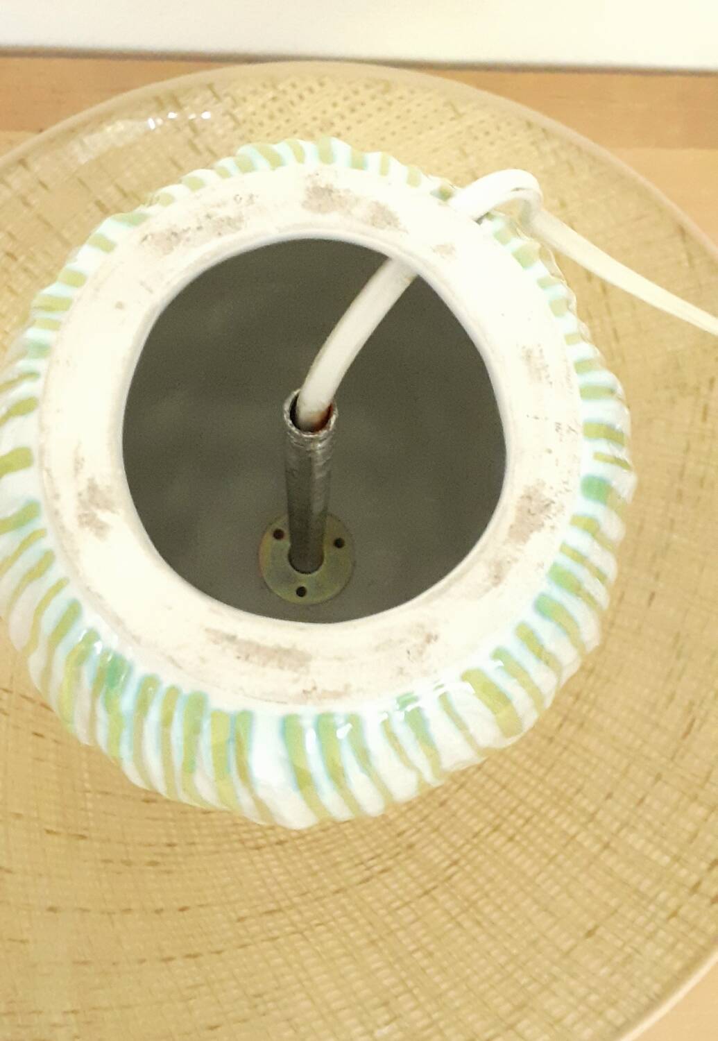 Vintage ceramic lamp