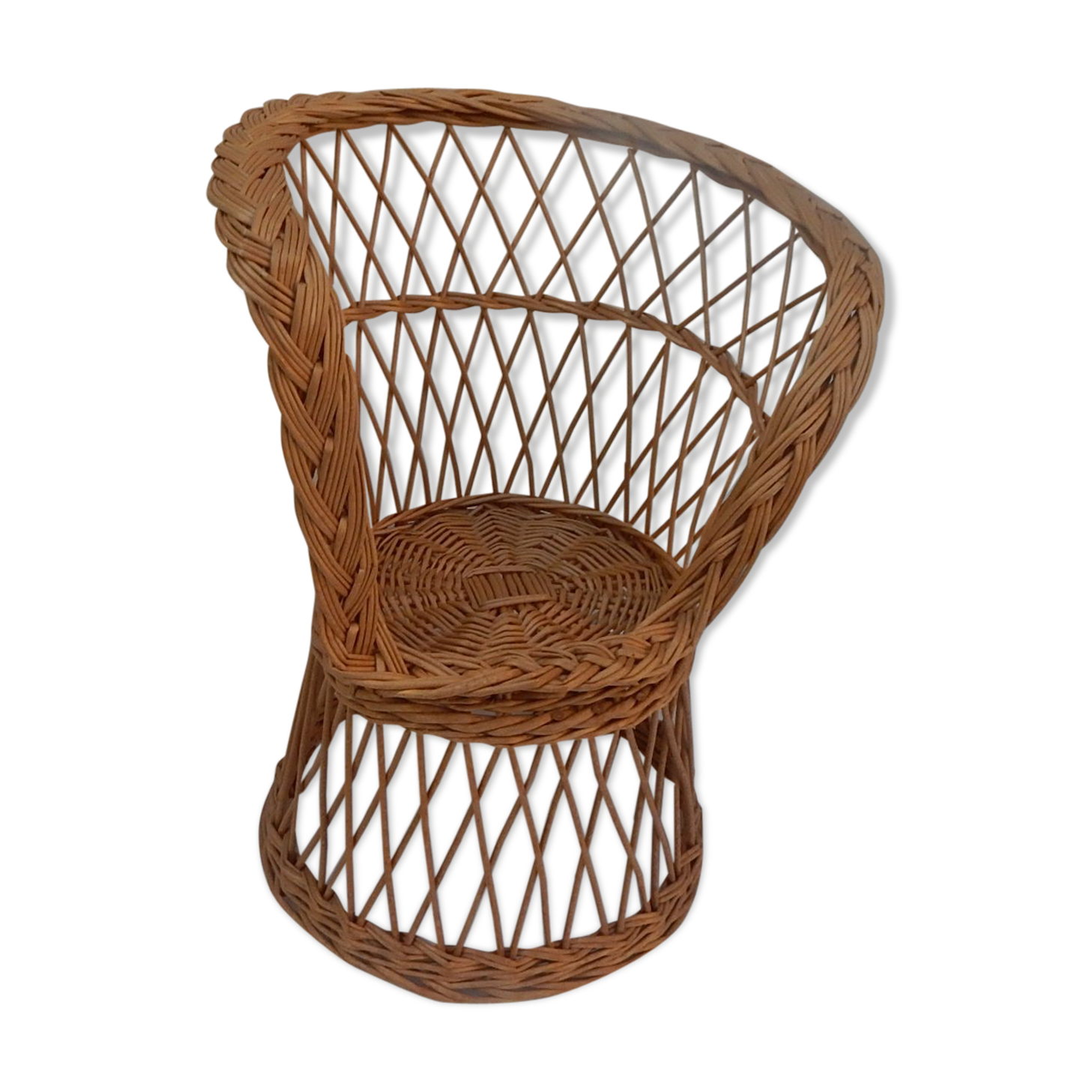 Wicker child chair