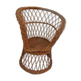 Wicker child chair