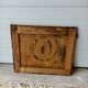 Old door in sandblasted fir 49,5x59