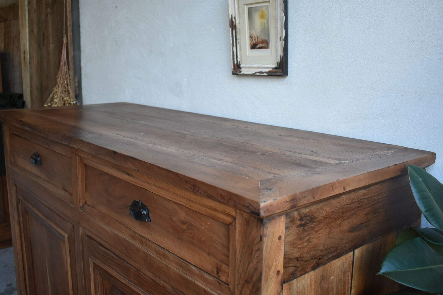 Buffet made of solid walnut