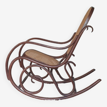 Fauteuil à bascule Thonet FMG