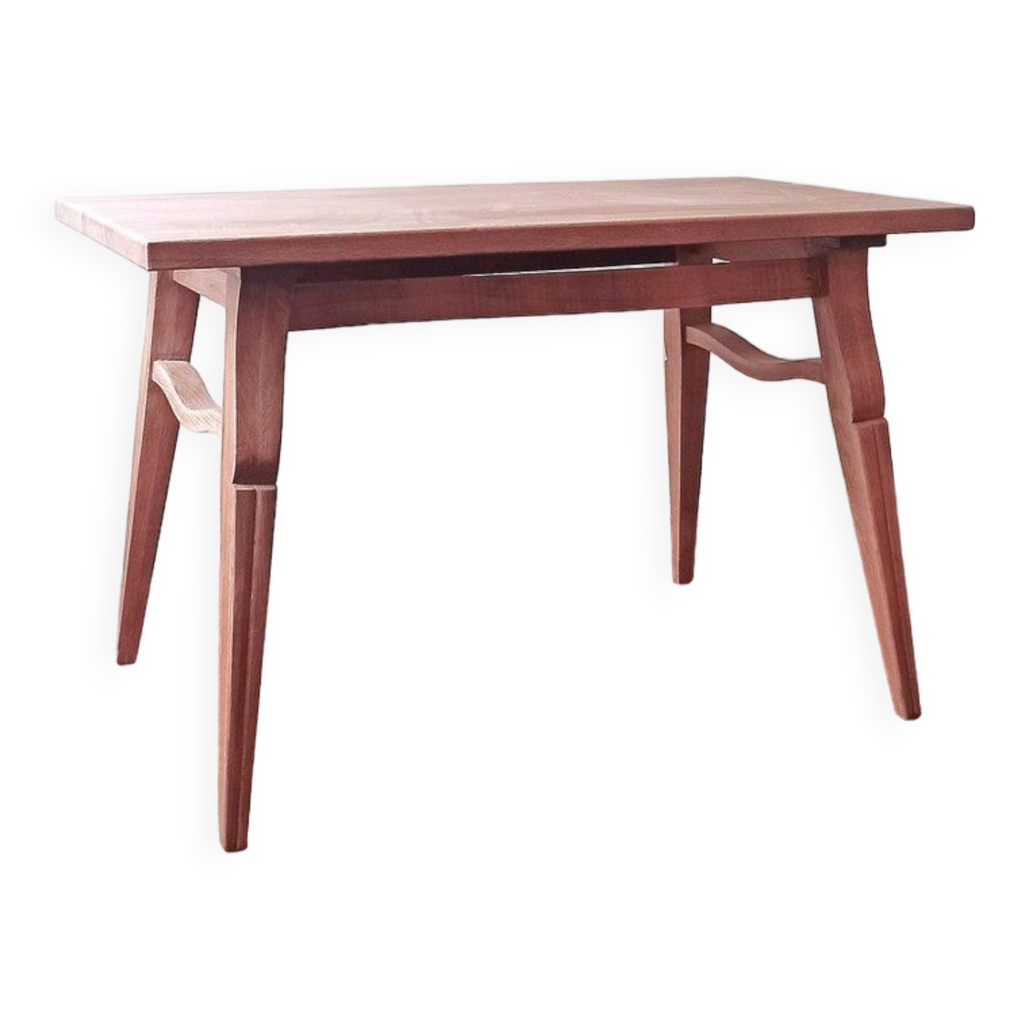 Antique oak table and compass legs
