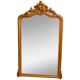 Large Louis XV style fireplace mirror