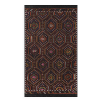 Tapis vintage turc de oushak tissé à la main 174x297 cm