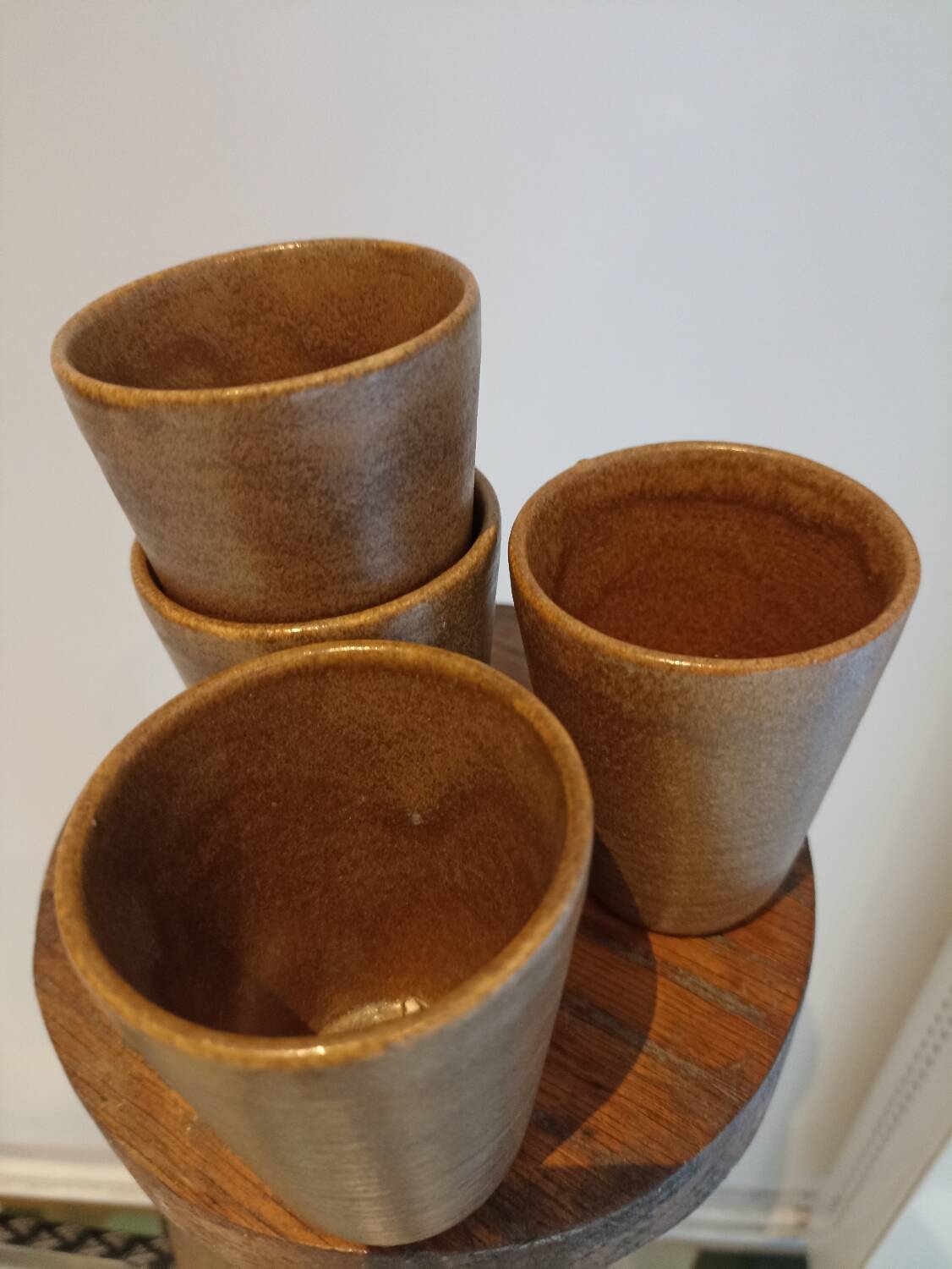 Digoin stoneware glasses