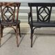 Baumann 1910s lounge, bench, armchair and bistro chair