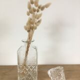 Moulded glass whisky decanter