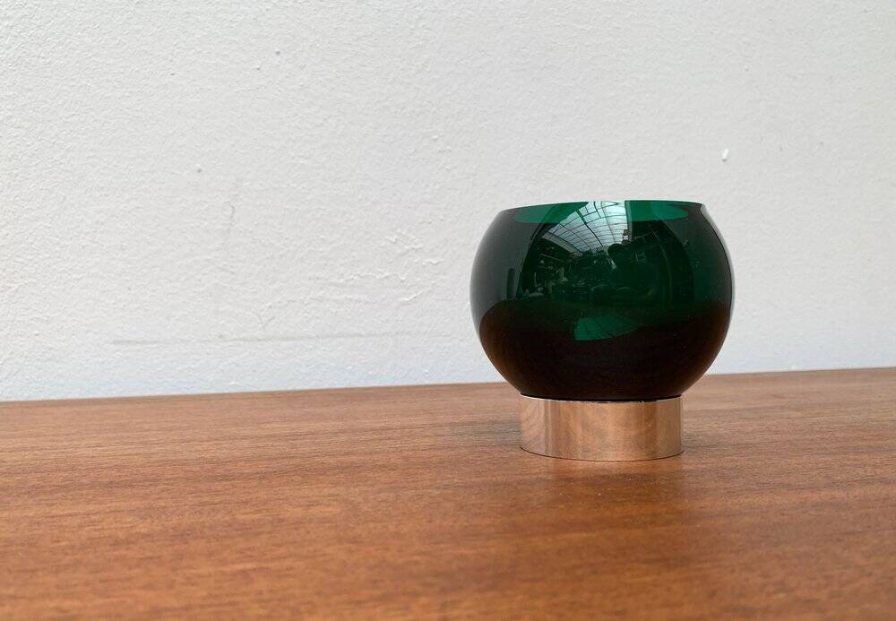 Mid-century modern German space-age glass balls by Quist, 1960s, set of 3