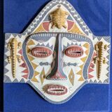 Frame with ethnic mask