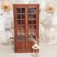 Vintage glass library