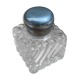 Baccarat crystal inkwell